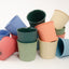 Bunte Espressobecher aus Porzellan, handgemacht in Berlin | Colourful porcelain Espresso coffee cups, handmade in Berlin