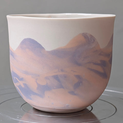 Unique Porcelain Flow Cup #261